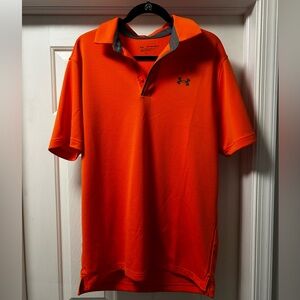 Under Armour Orange Polo